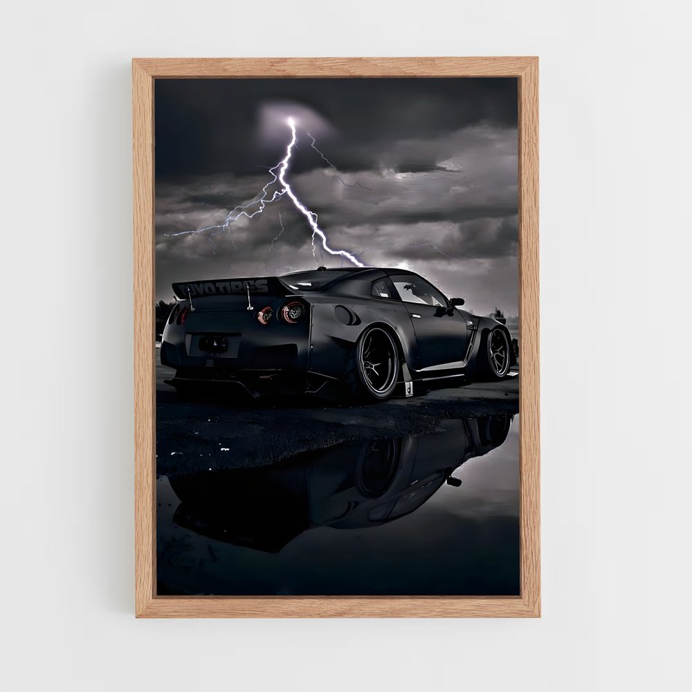 Poster splendide Gt-r r – affiche Nissan (vue 4)